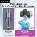 Défroisseur Vapeur 2 en 1 & Fer à Repasser Humide/Sec, Chauffe Rapide 18 s, Écran Intelligent 5 Modes, Élimination des Plis Horizontale & Verticale pour la Maison et le Voyage Défroisseur vapeur