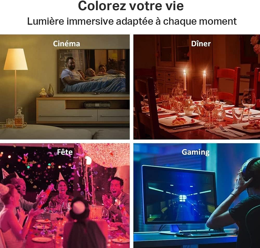 Tapo Ampoule LED Connectée E27 L530E Dimmable