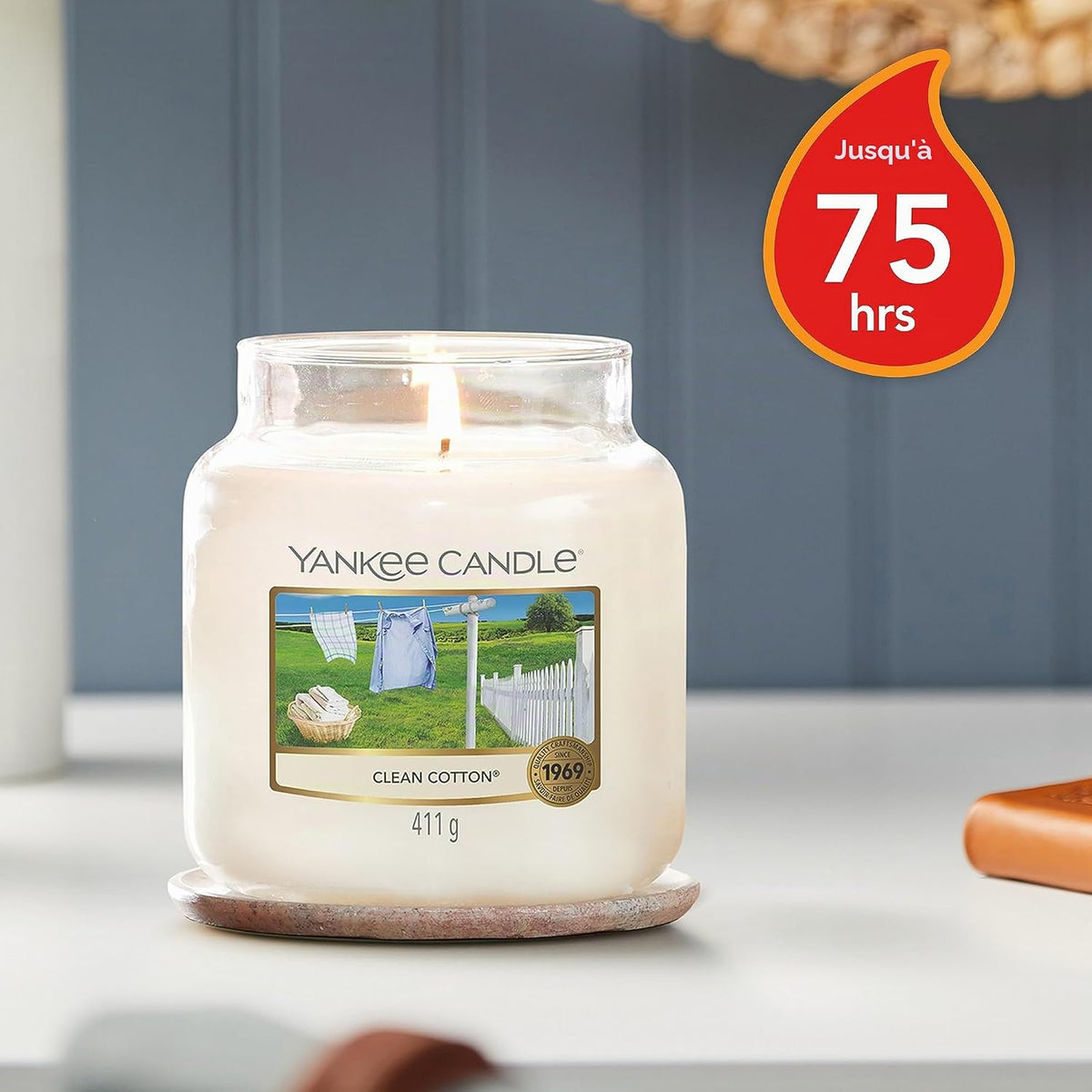 Yankee Candle Moyenne Bougie Jarre Parfumée