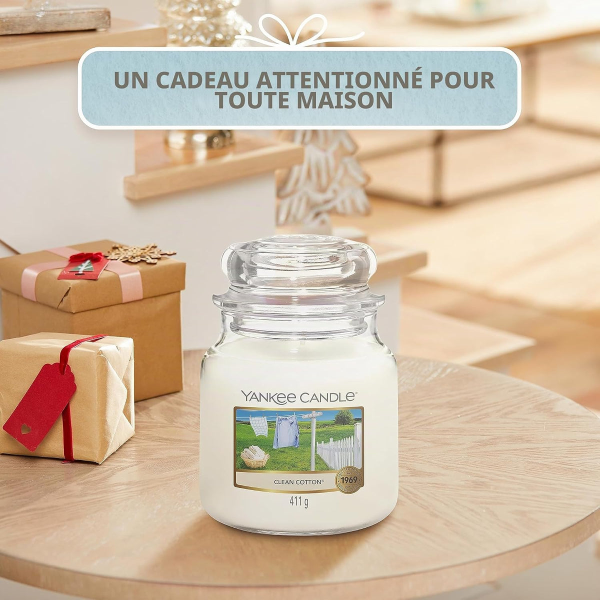Yankee Candle Moyenne Bougie Jarre Parfumée