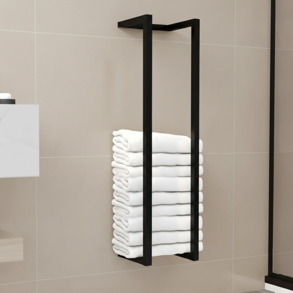 Porte-Serviettes mural 95Cm en Fer
