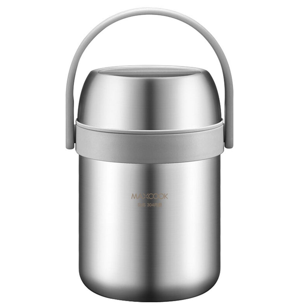 Thermos alimentaire isotherme sous vide 1,5 L Acier inoxydable
304 Grande ouverture