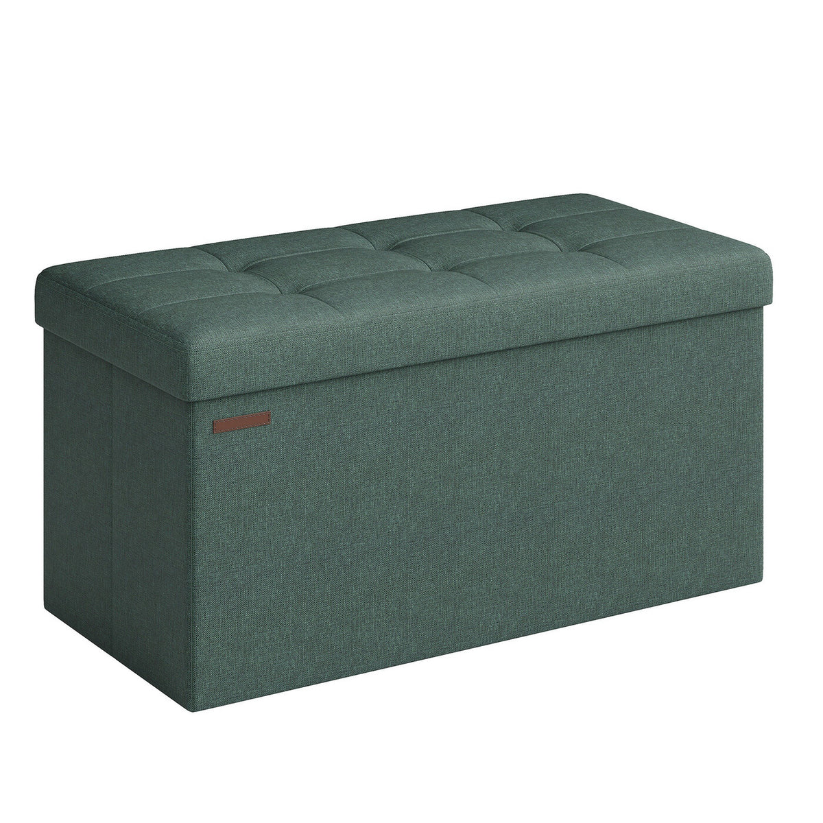 Banc de rangement 38 x 76 x 38 cm Rose ou Vert