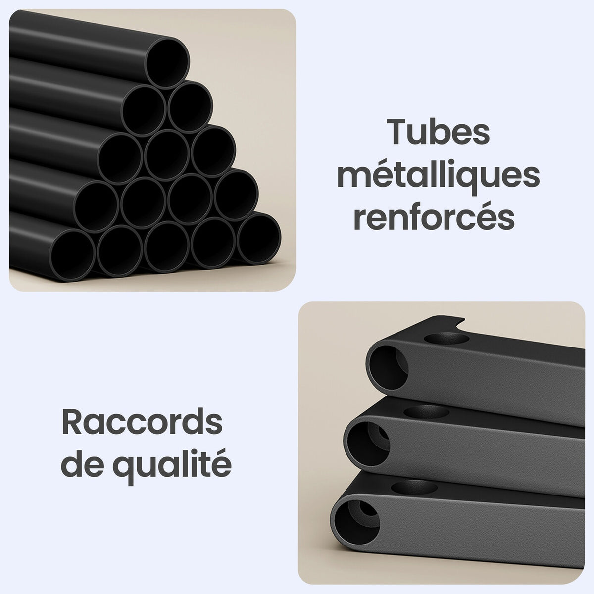 Étagère à chaussures en métal 3 niveaux noire – Étroite et empilable, 30 x 92 x 55 cm, Contient 16-20 paires – Organisateur peu encombrant pour entrée, placard ou salon