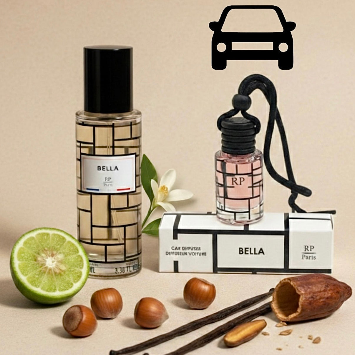Parfum voiture Bella - RP Paris
