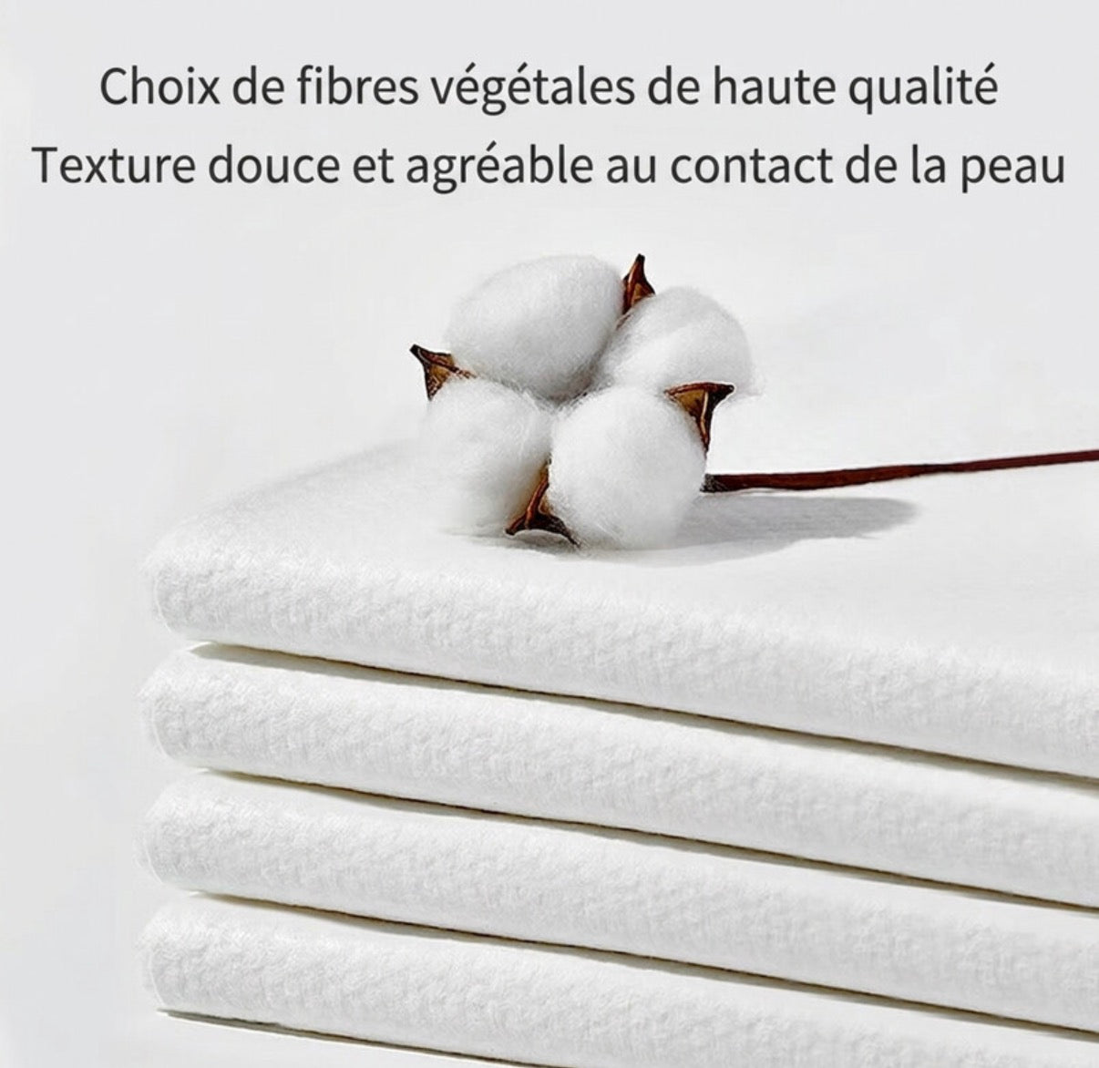 Serviettes de bain jetables, 70×140 cm, lot de 5 (1 serviette par sachet individuel)
Indispensables pour voyages et déplacements professionnels