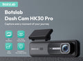 Dashcam, résolution 2K, design compact, grand-angle 140° , mode nuit