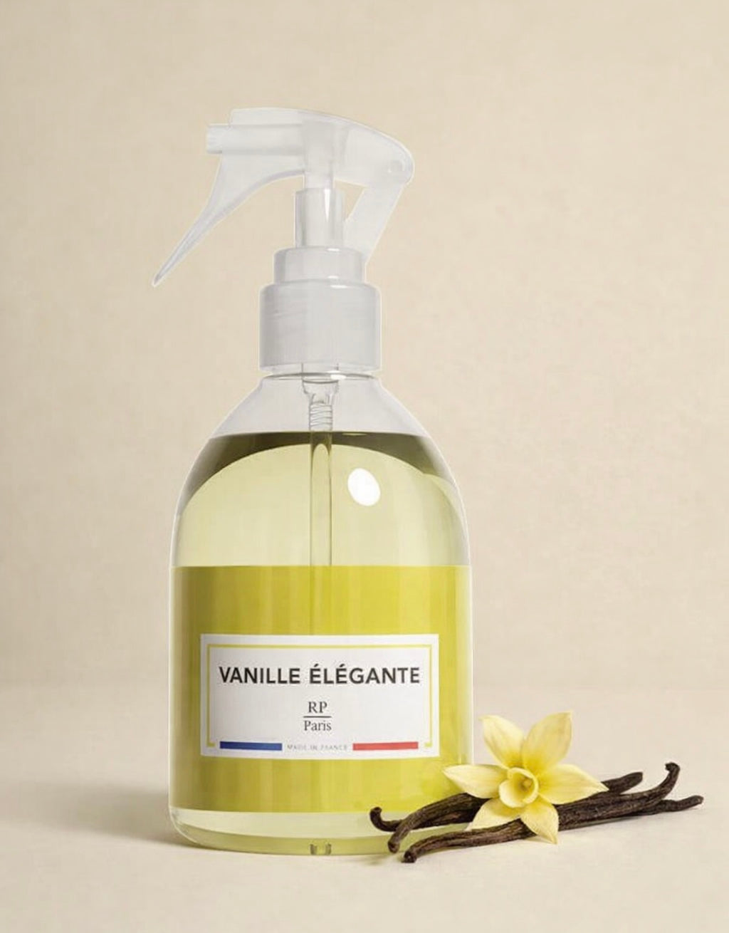 Vanille Élégante Spray parfumé linge & intérieur 250ML RP Paris