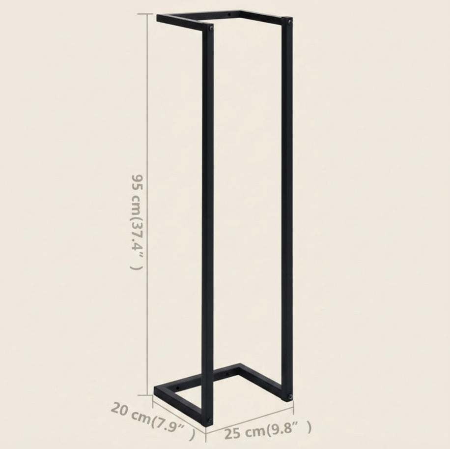 Porte-Serviettes mural 95Cm en Fer