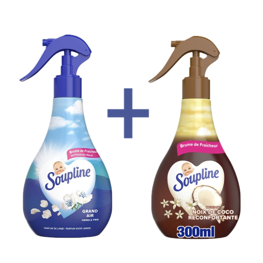 Spray parfumée Soupline