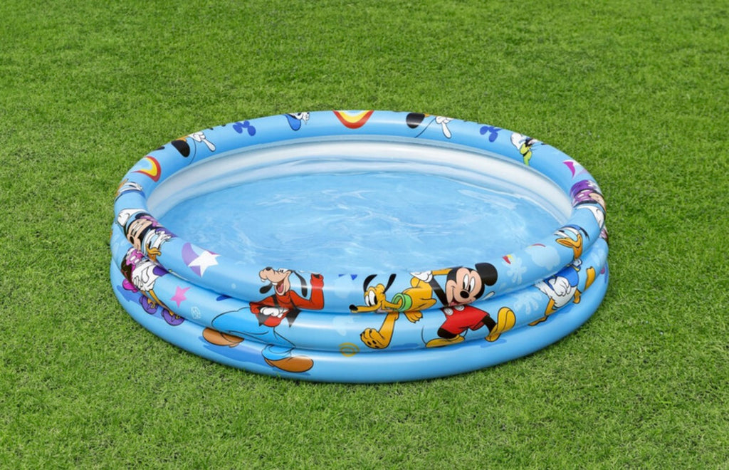 Petite piscine gonflable Disney Junior :
Mickey et ses amis - 1,22 m x 25 cm