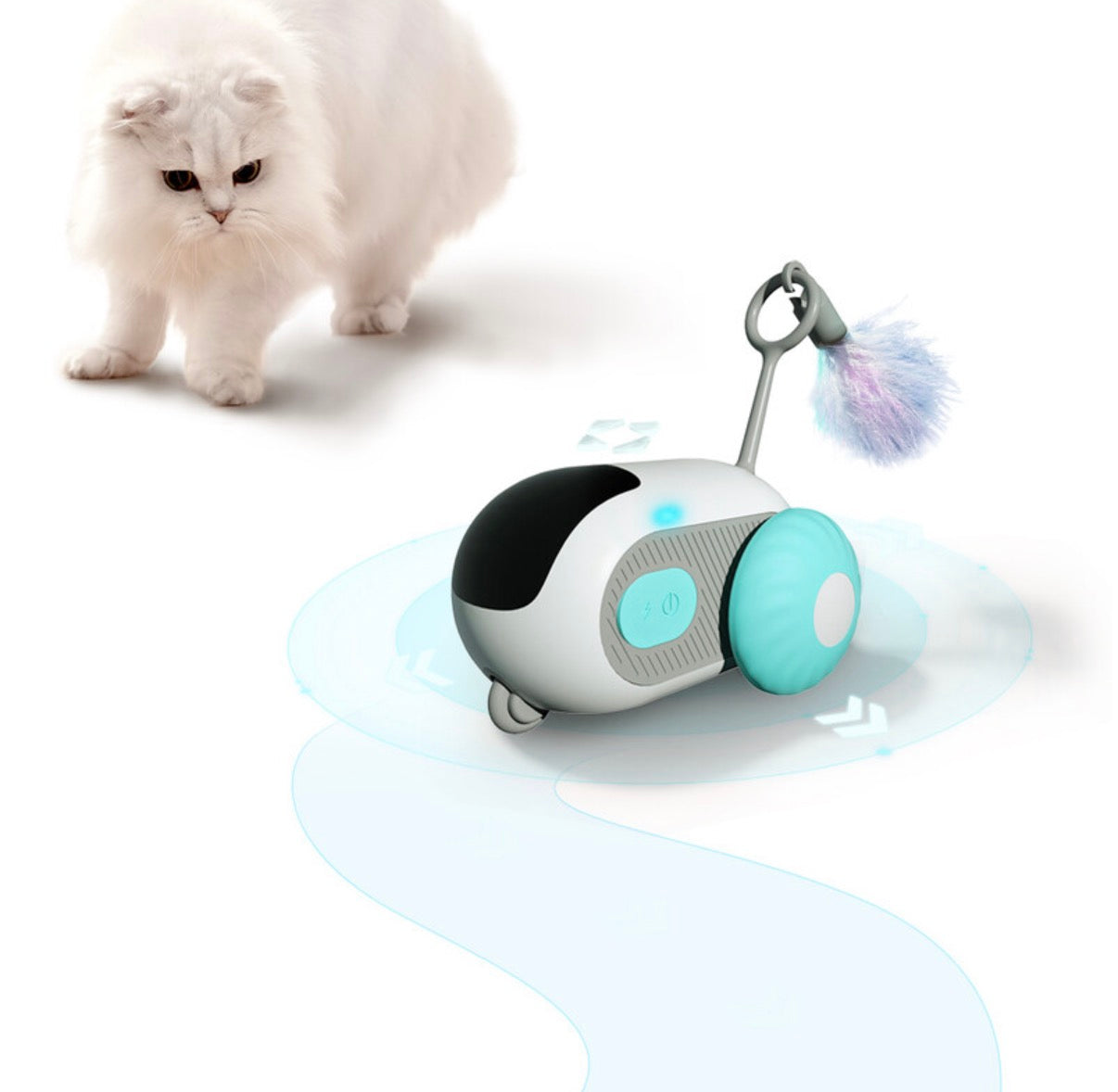Jouet interactif intelligent pour chat