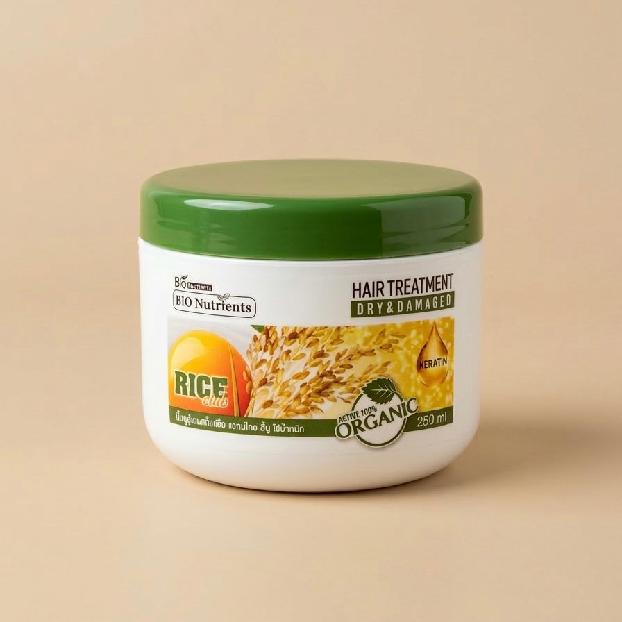 Masque hydratant à base de riz