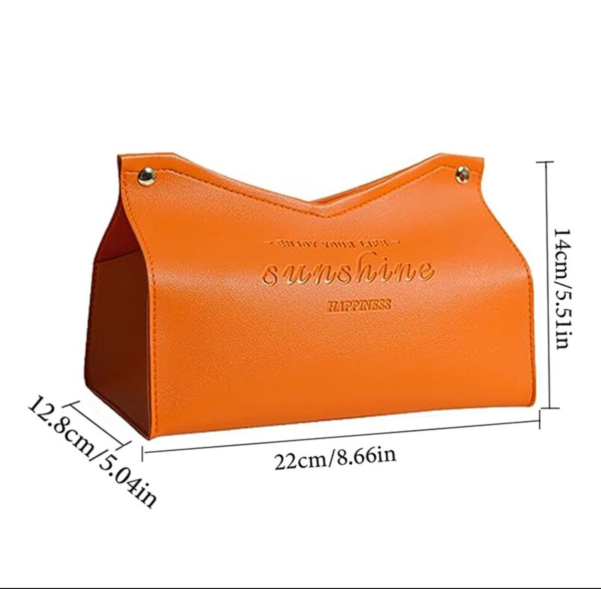 Pochette en cuir rangement multi-usages