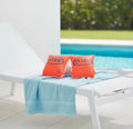brassards de natation orange - 23 x 15 cm