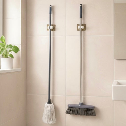 Porte balai X2 - Fixation sans perçage