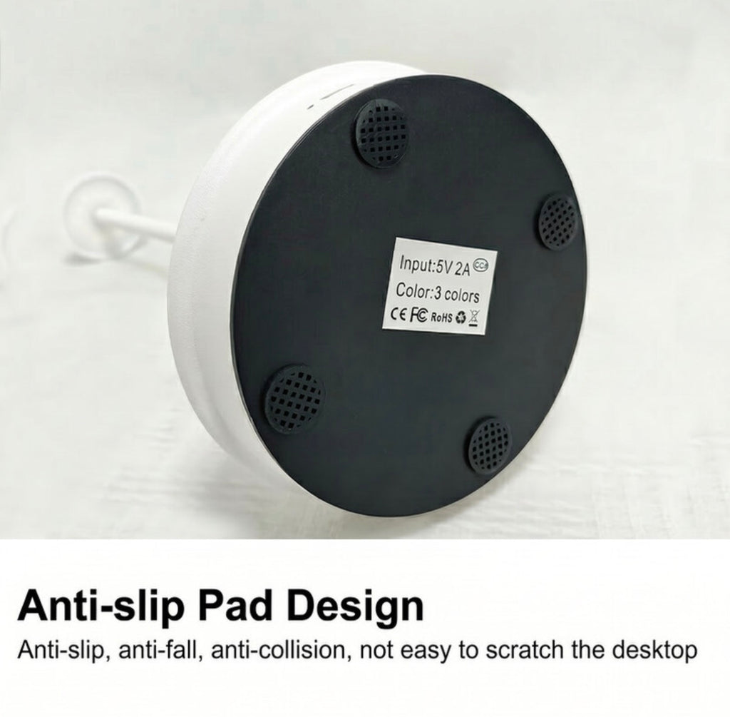 Lampe de table rechargeable et sans fil avec commande tactile, adaptée a l'intérieur et à l'extérieur, fonction d'éclairage dimmable, 3000-6000 K, hauteur 29 cm, couleur blanche ou Noir