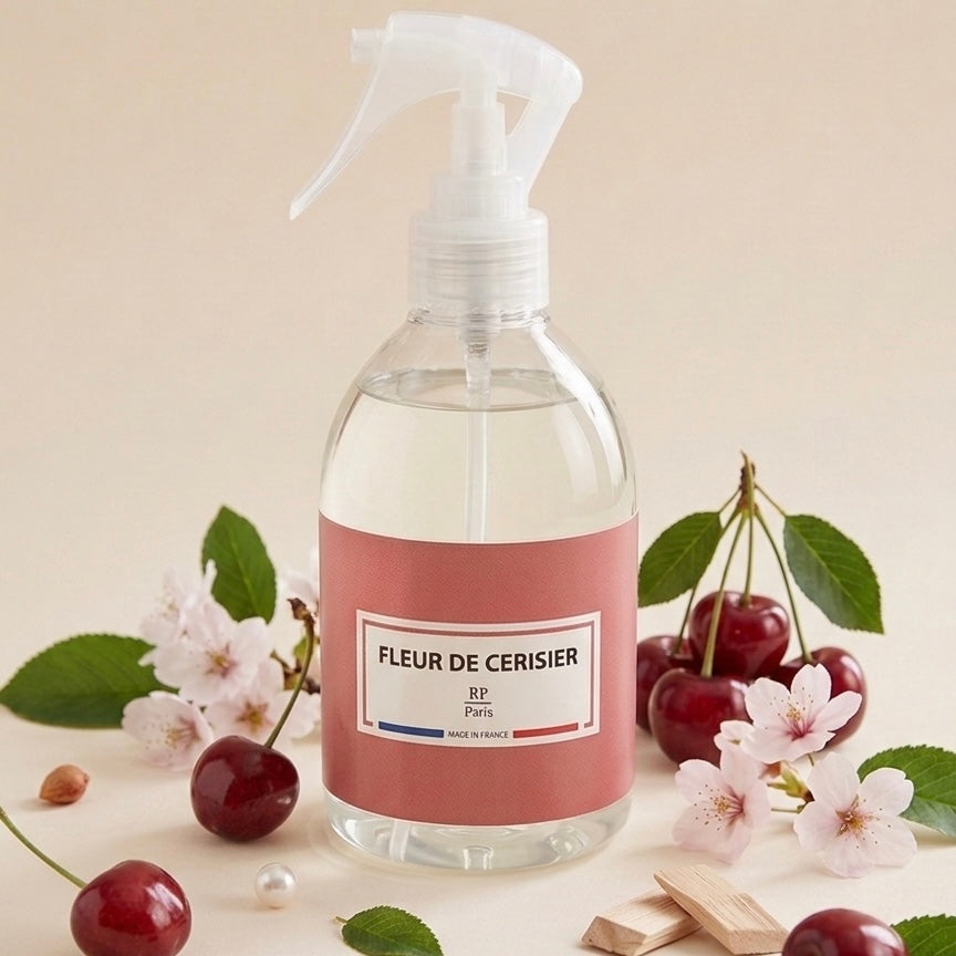 Fleur de Cerisier Spray parfumé linge & intérieur 250ML RP Paris