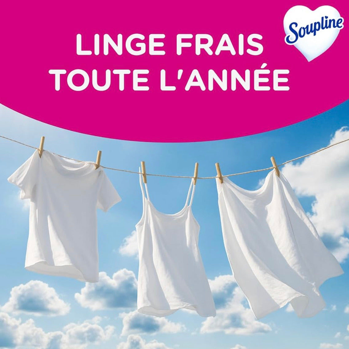 Soupline Sachets Parfumés Armoire Grand Air , Lot de 3