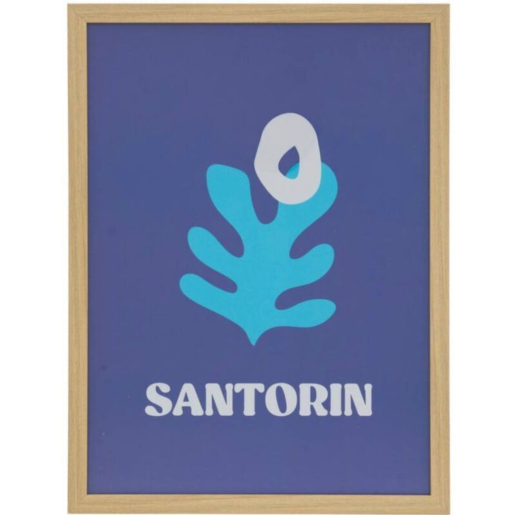 Cadre Santorini 30x40 -décoration intérieure