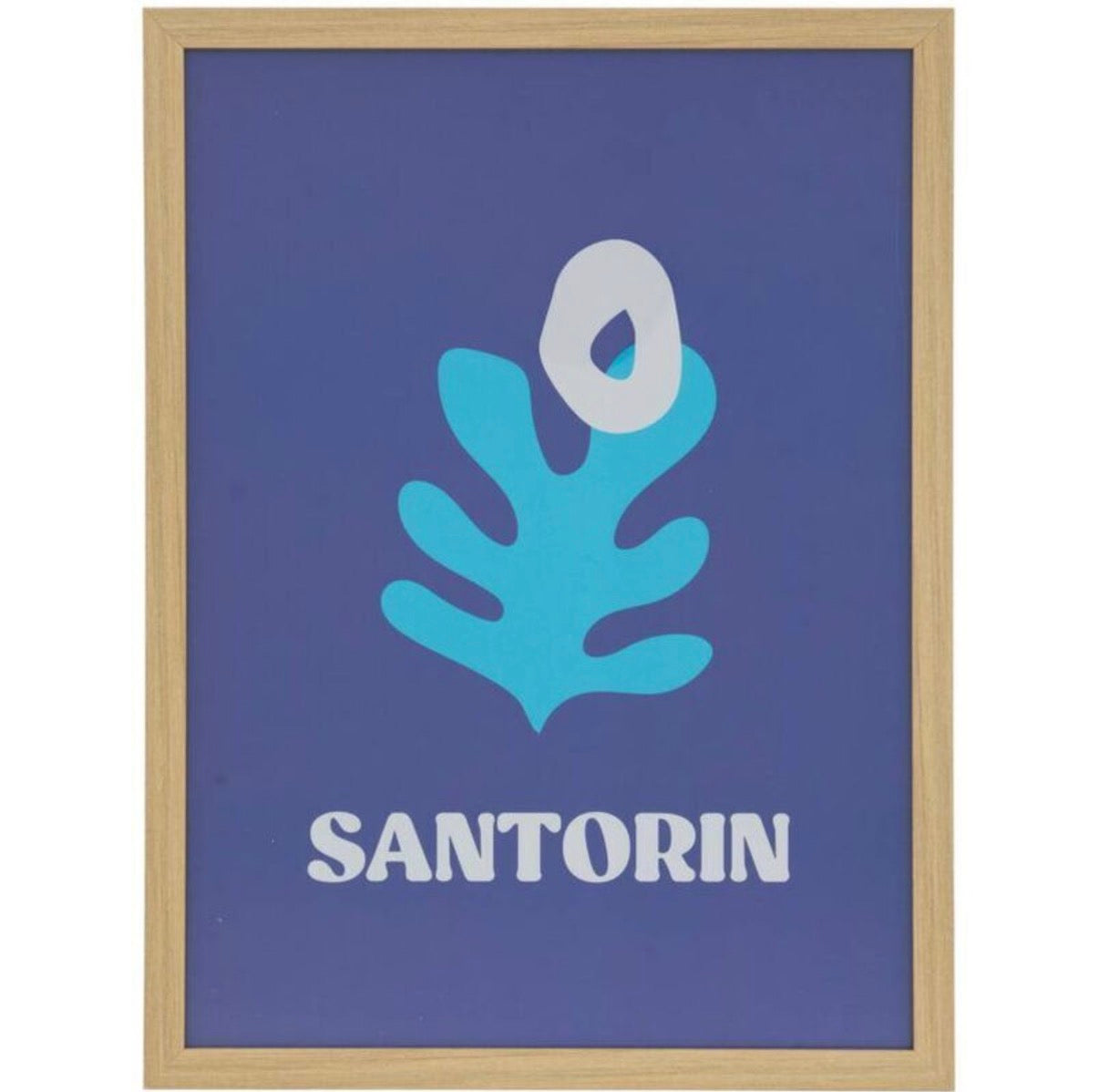 Cadre Santorini 30x40 -décoration intérieure