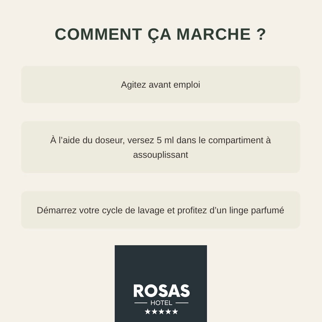 Parfum de lessive Musc Suprême