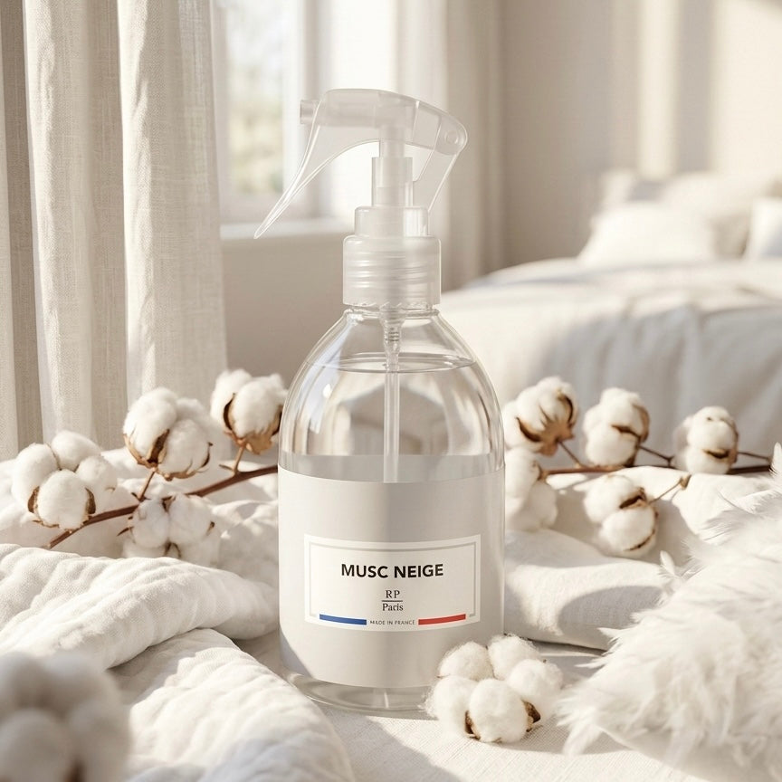 Musc Neige Spray parfumé linge & intérieur 250ML RP Paris