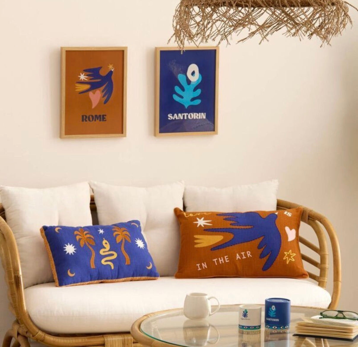 Cadre Santorini 30x40 -décoration intérieure