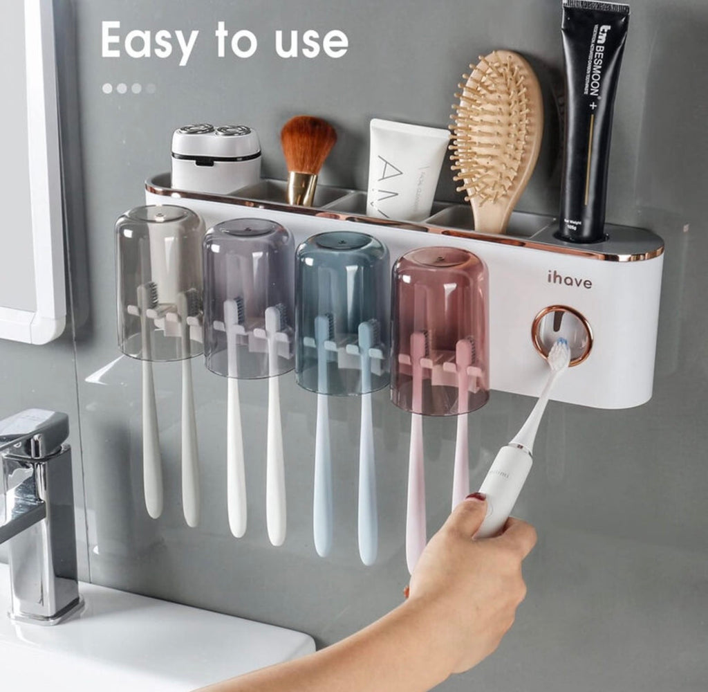 Support brosse à dents , rangement, salle de bain