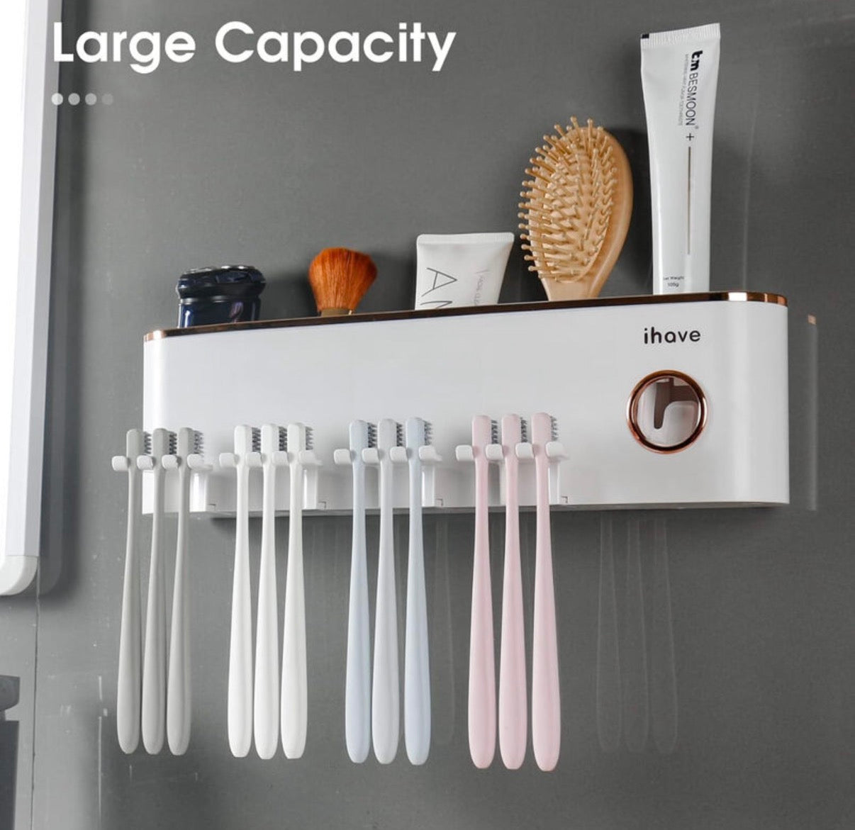 Support brosse à dents , rangement, salle de bain