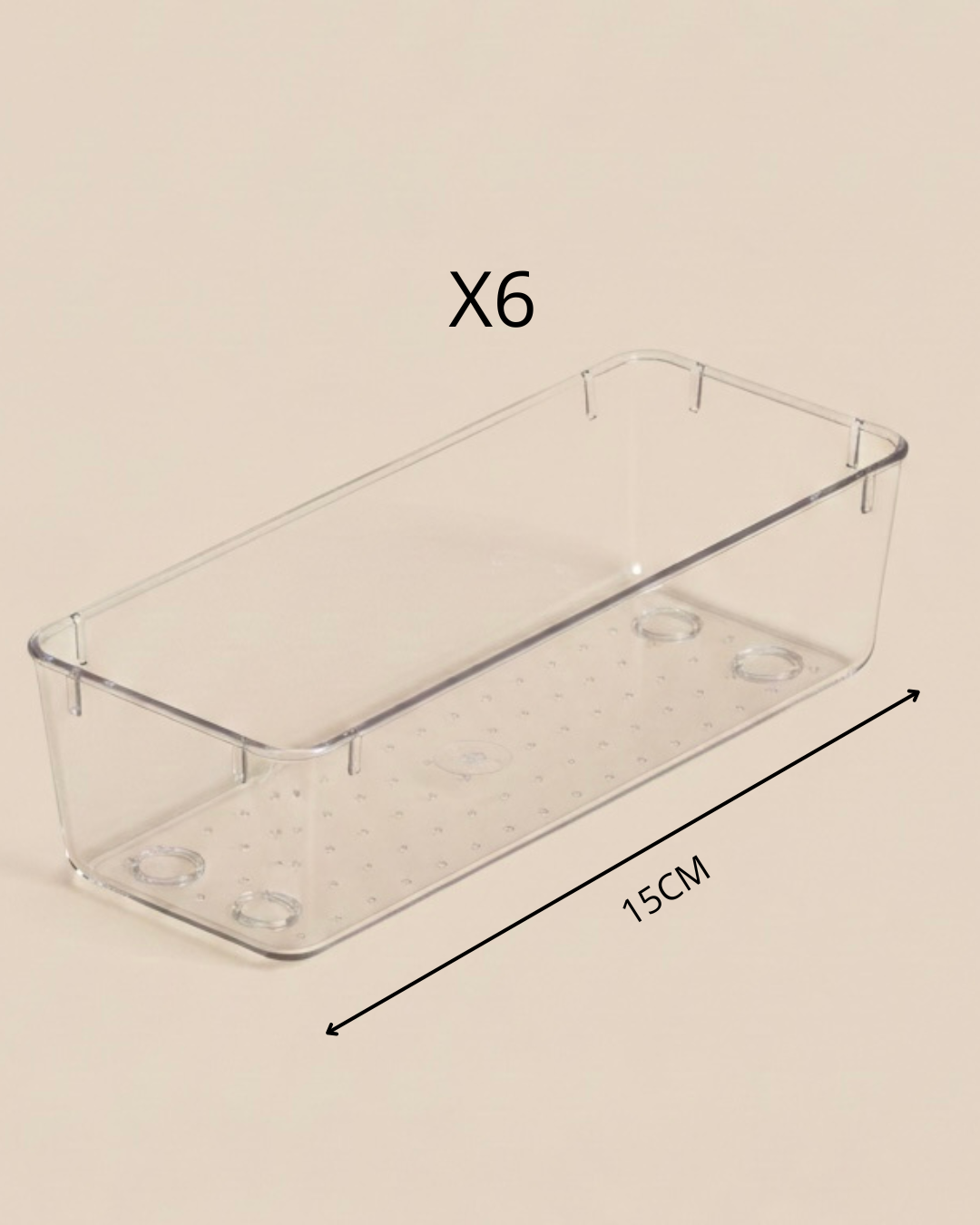 Lot de 15 Organisateurs de Tiroir Modulable (maquillage,bijoux etc)