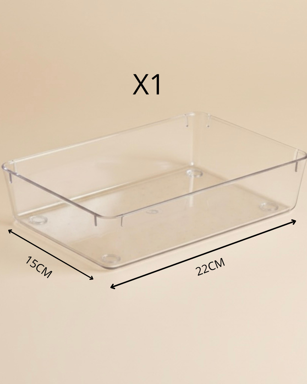 Lot de 15 Organisateurs de Tiroir Modulable (maquillage,bijoux etc)