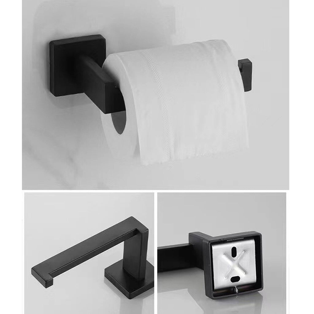 Ensemble de porte-serviettes 5 pièces (or,silver,black)