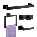 Ensemble de porte-serviettes 5 pièces (or,silver,black)