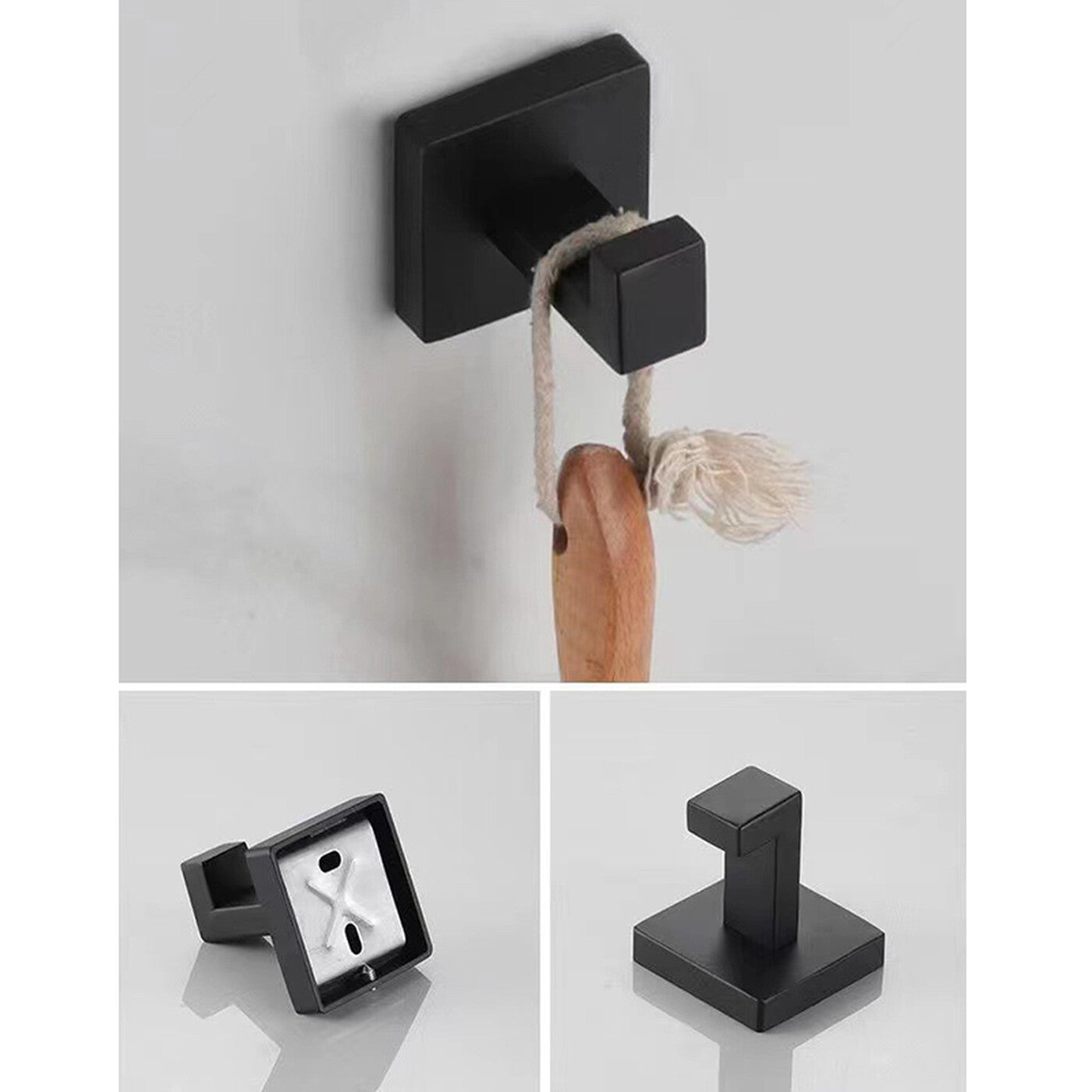 Ensemble de porte-serviettes 5 pièces (or,silver,black)