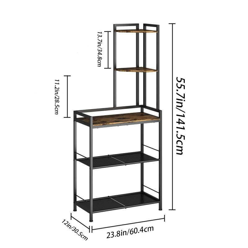 Étagère d’angle - Organiseur pour salle de bain et cuisine