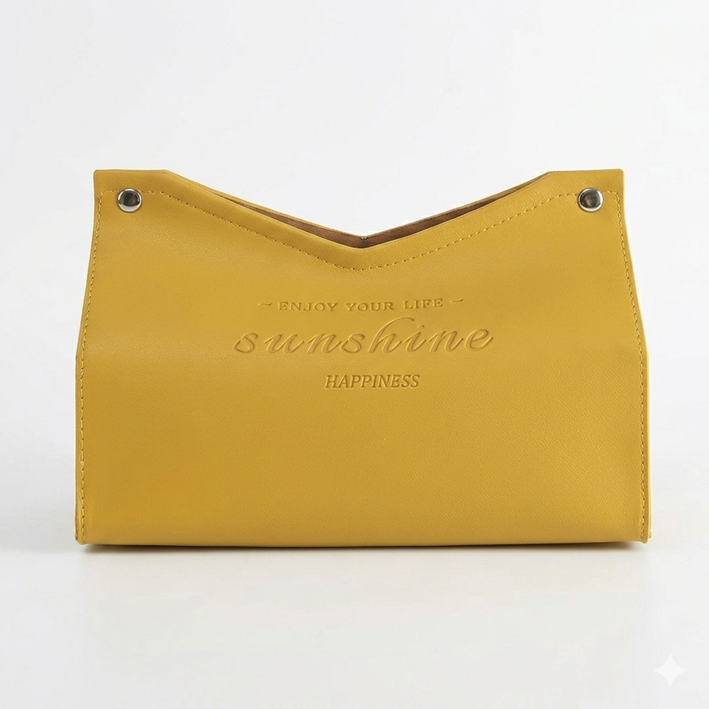Pochette en cuir rangement multi-usages