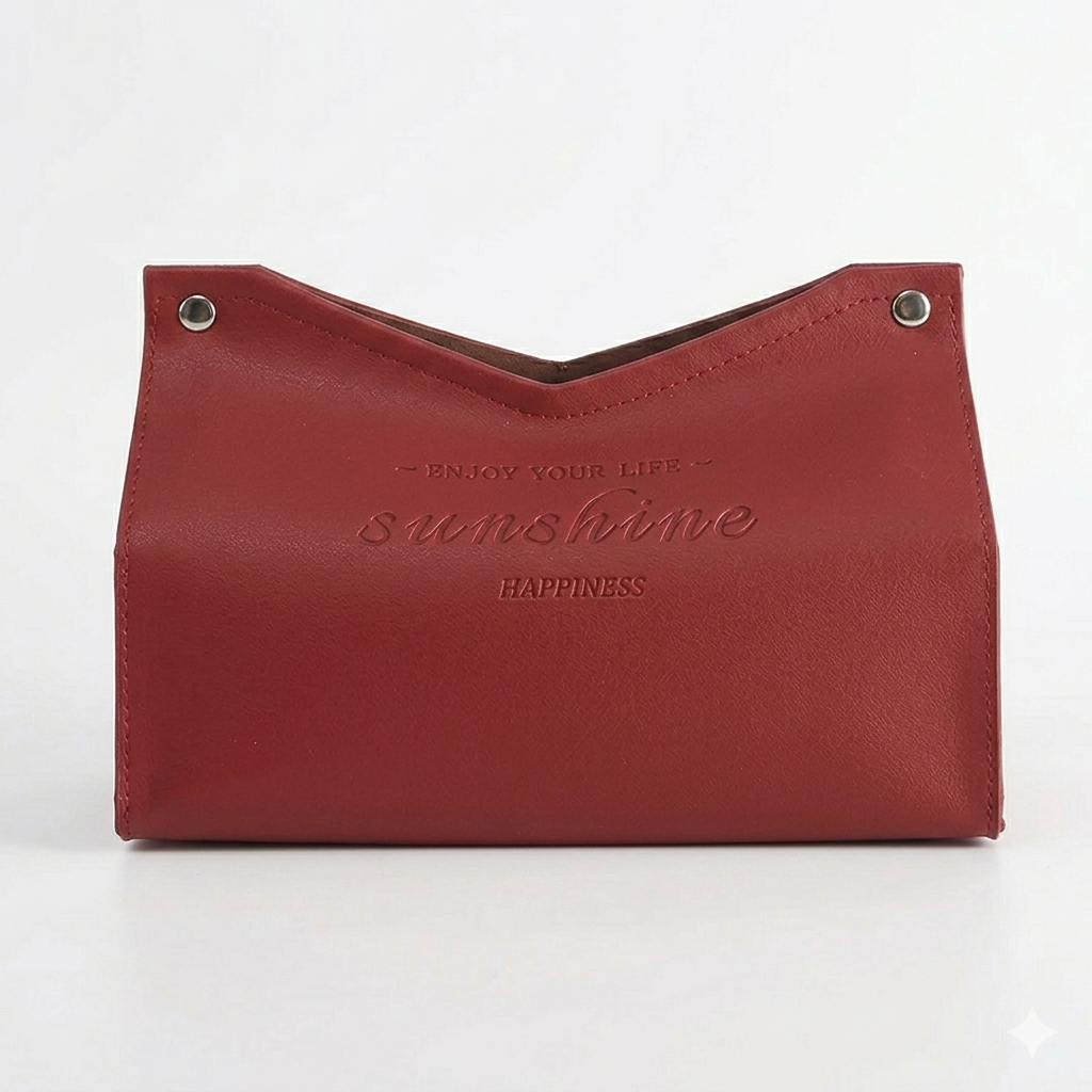 Pochette en cuir rangement multi-usages